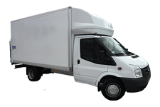 Car Hire Normanton - Ford Luton 3.5 ton Tail Box Lift Truck - Truck hire Normanton
